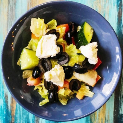 Салат Греческий со сливочным сыром